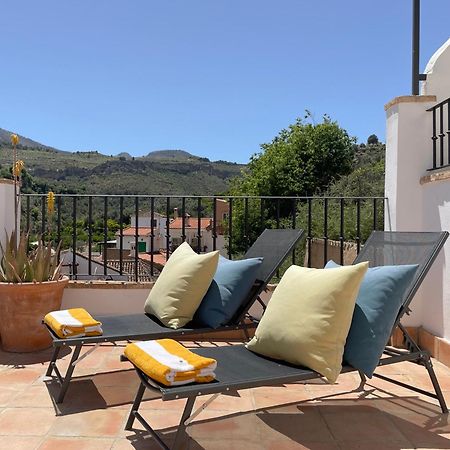 Stunning Spanish White Village Home Private Pool Stunning Views Saleres Exteriör bild